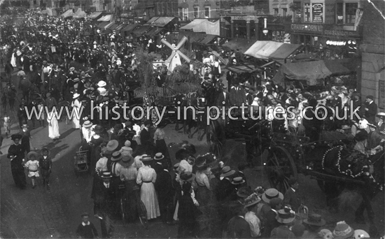 Carnival, Market Place, Romford, Essex. c.1910's